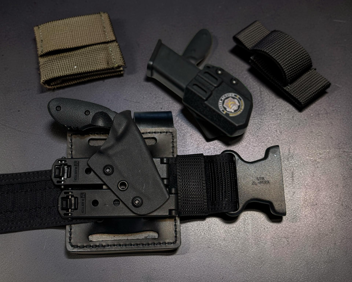 Last Ditch Protocal Fixed Blade Knife